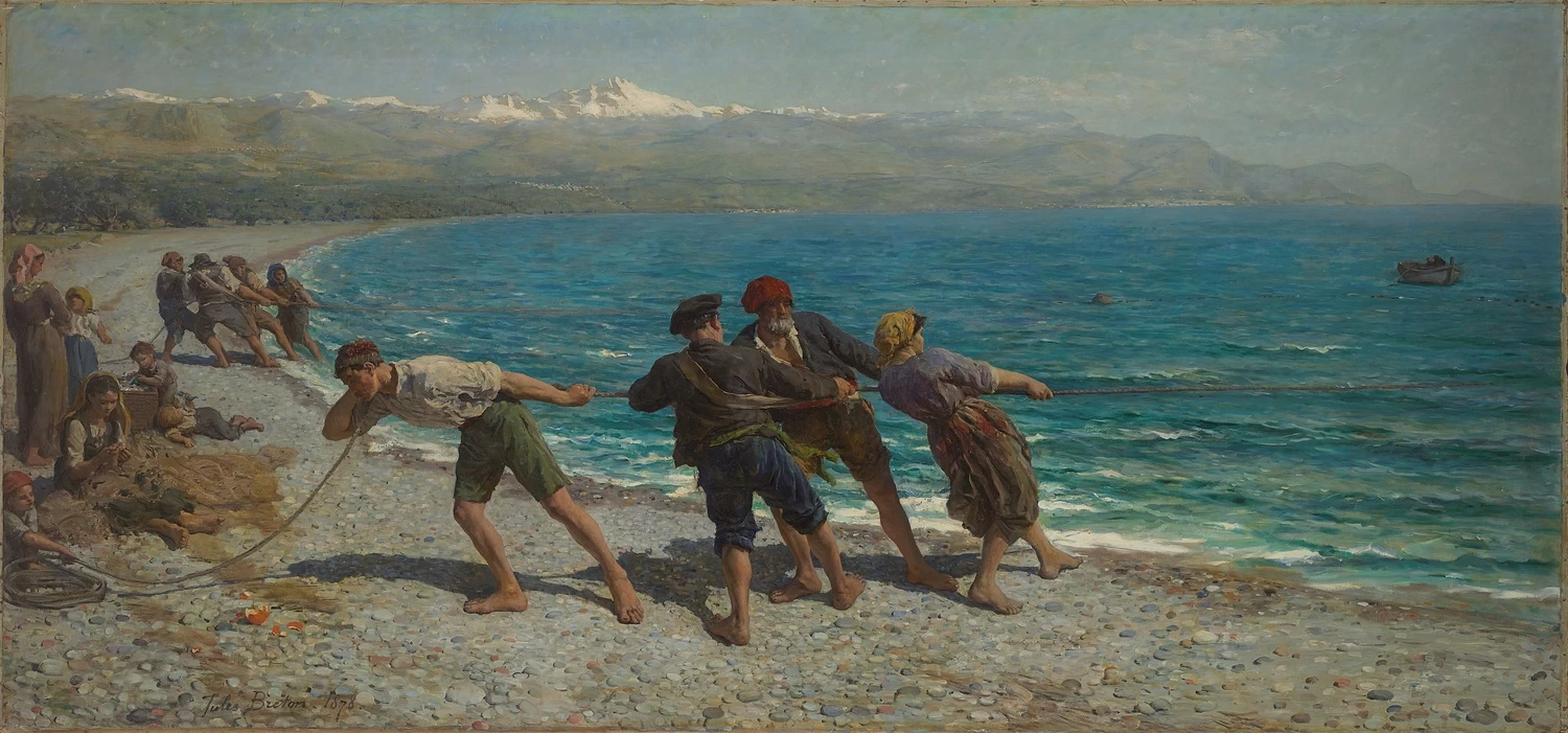 I pescatori di Menton, 1878 - Museo Statale di Arti Figurative A. S. Pushkin, Mosca
